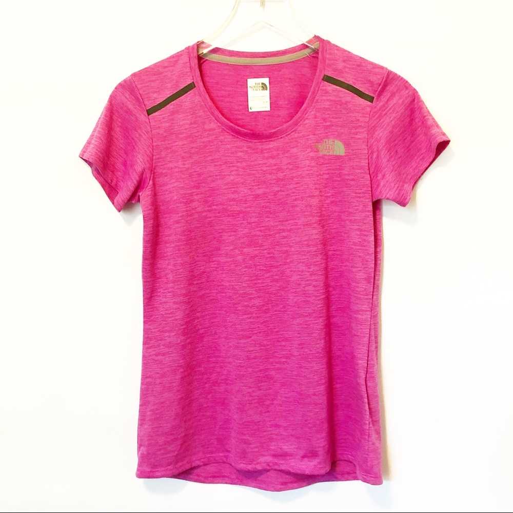 The North Face Pink Flashdry Tee (S)